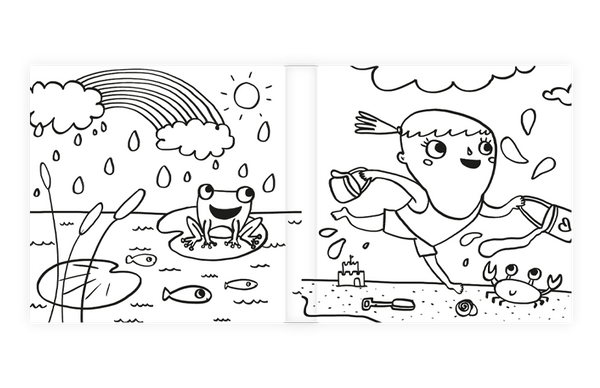 Juguemos en el agua (Bath Book)