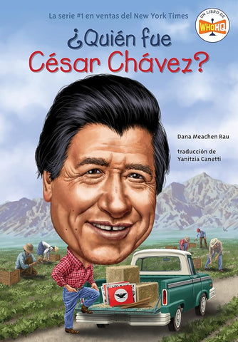 ¿Quién fue César Chávez? (Who Was Cesar Chavez? Spanish Edition) cover image