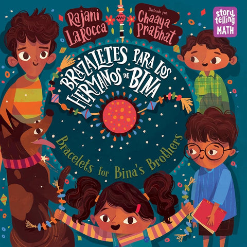 Brazaletes para los hermanos de Bina / Bracelets for Bina's Brothers (Storytelling Math) cover image