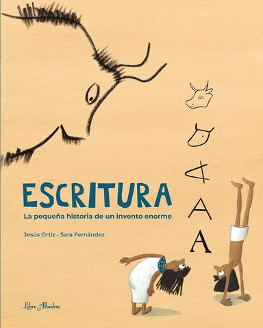 Escritura. La pequeña historia de un invento enorme (KOREANDER DE LIBROS EXTRAORDINARIOS) cover image
