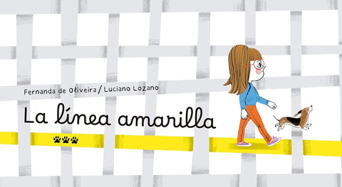 La línea amarilla (ALBUMES ILUSTRADOS) cover image