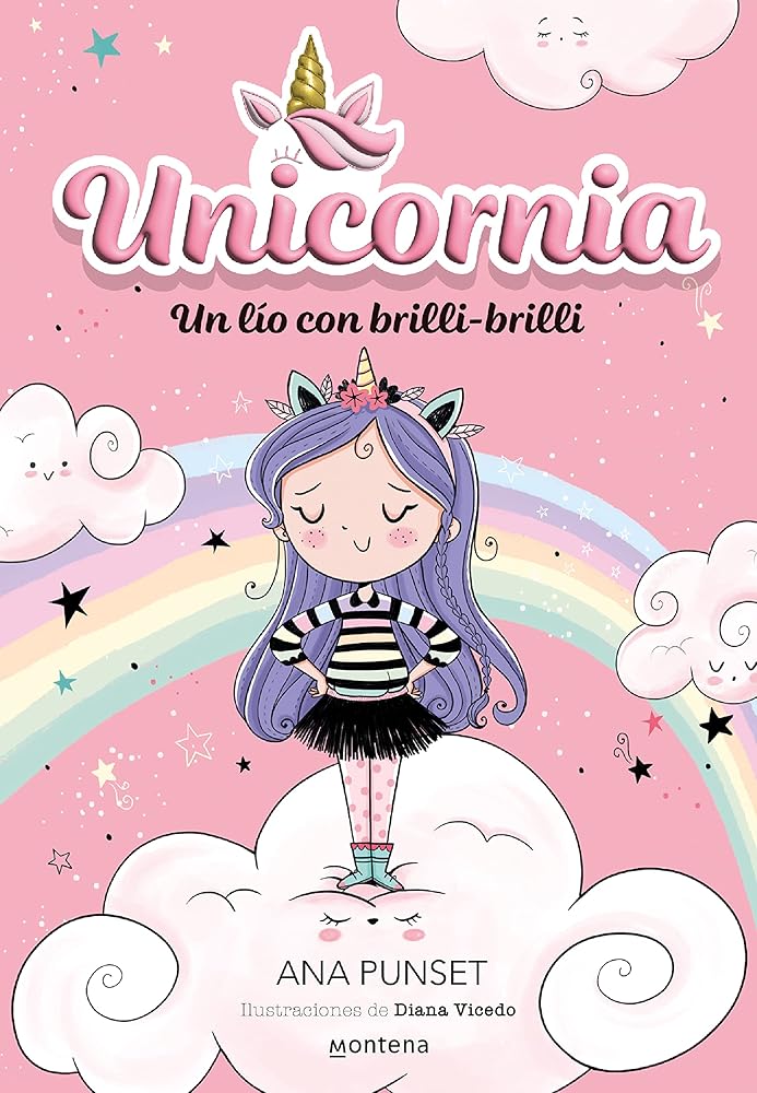 Unicornia 1 - Un lío con brilli-brilli (Montena) cover image