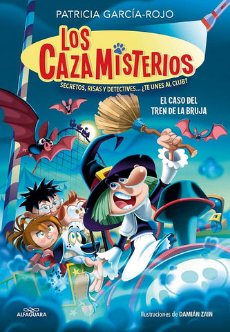 Los cazamisterios 3 - El caso del tren de la bruja: Secretos, risas y detectives... ¿te unes al club? (Jóvenes lectores) cover image