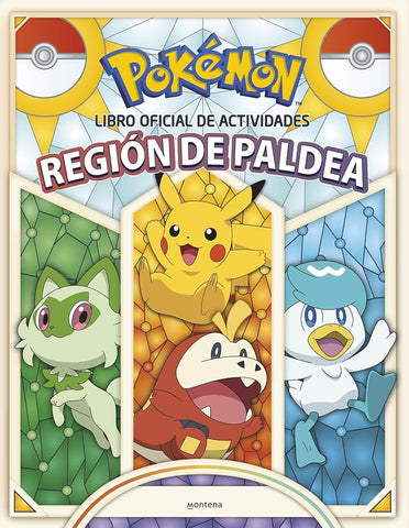 Pokémon. Actividades - Región de Paldea. Libro oficial de actividades cover image
