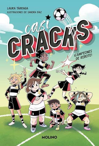 Casi CRACKS 1 - ¡Campeones de rebote! (Ficción Kids) cover image