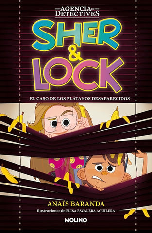 Sher & Lock 1 - El caso de los plátanos desaparecidos (Ficción Kids) cover image