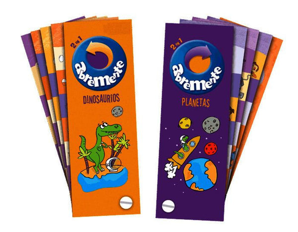 Abremente: Planetas y dinosaurios