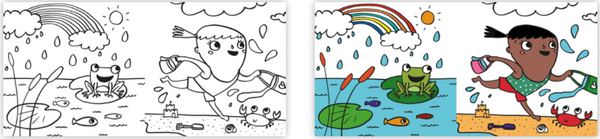 Juguemos en el agua (Bath Book)