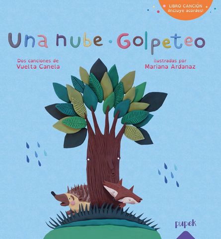 Una nube. Golpeteo (Libro canción)