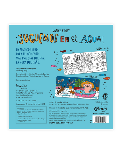 Juguemos en el agua (Bath Book)