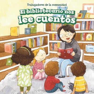 El bibliotecario nos lee cuentos (Trabajadores de la comunidad)